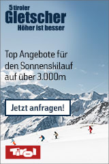 Skiurlaub auf den 5 Tiroler Gletschern